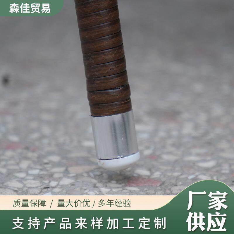 意简约圆背藤户条椅编现家装建材藤QPI外休闲创桌椅