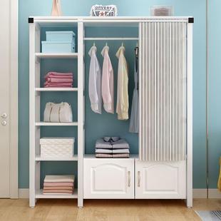 帽架易衣落地衣衣帽间挂衣服架子卧室家简用架双层组合TIN衣柜带