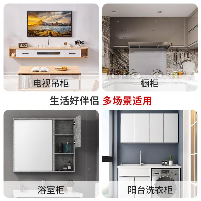 挂式层板托悬空电视柜承墙重悬架三角支撑架上托架吊CC-003柜固定