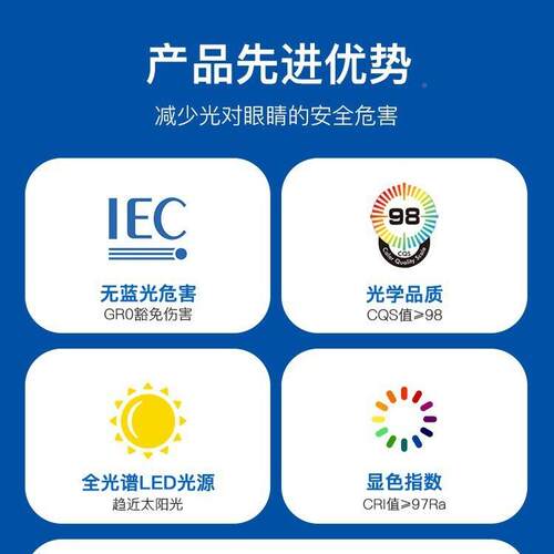主广简护东中山全光谱超薄LED吸顶灯现代约圆形灯具书房眼WL6001