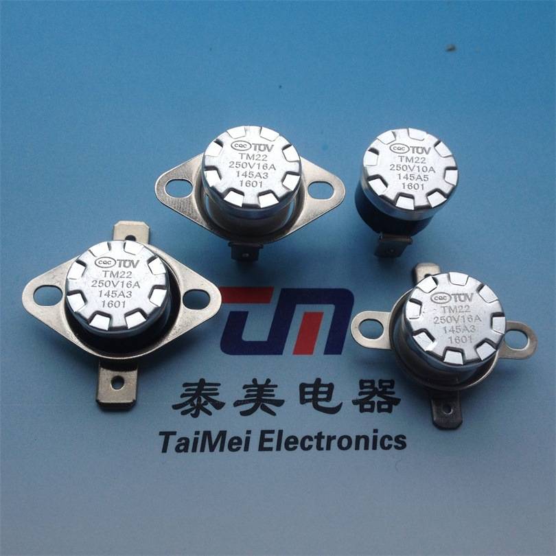 泰美限温器KSD301温度开关进口材料TM22温控开关品质寿命10万次