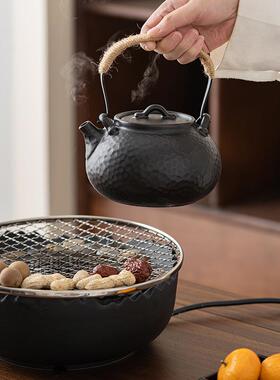 新款炉煮茶家用围煮茶器具全室内电陶0001010炉陶壶罐罐单煮壶茶