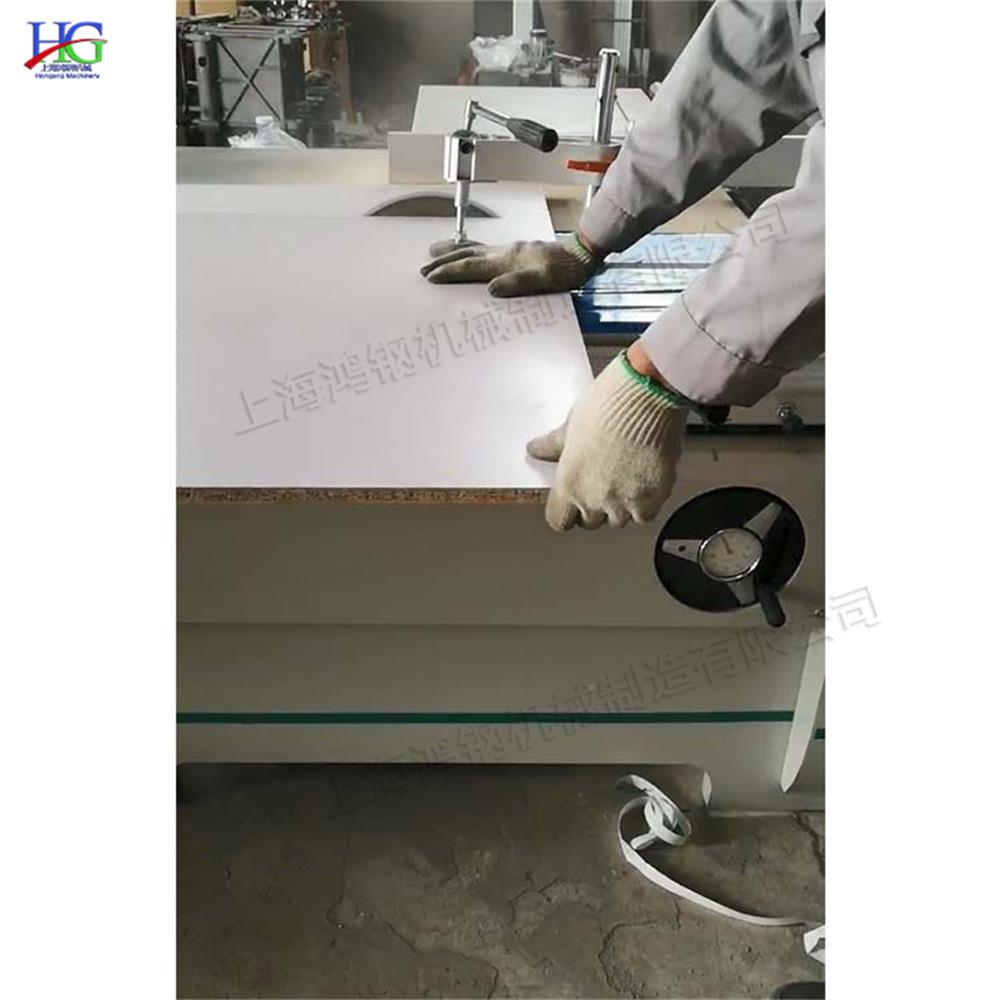 合板层积板锯切机HG-MJ612实木据板横度截角推台木胶工家具裁板锯