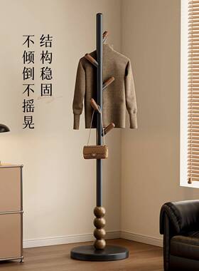 衣家用卧室地衣小帽架不占空间室内简易落立式VDJ架玄关挂包架型