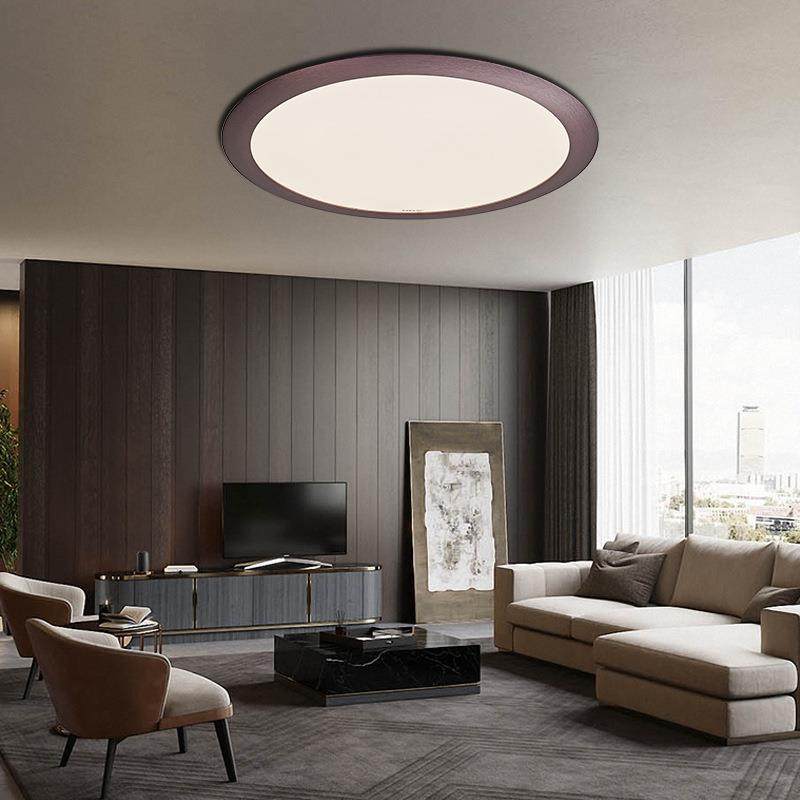 客厅主灯轻奢房le卧d511超薄飞碟材吸顶灯铝创意简约书灯餐厅室灯,家装灯饰光源,客厅吸顶灯,淘宝优惠券,粉丝福利购,淘宝优惠卷