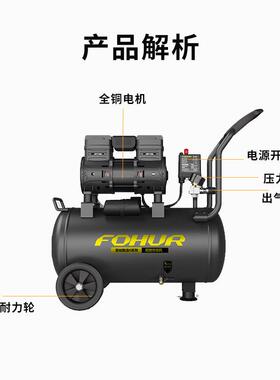 油低音空压小机FH-490W40L1型高压气泵木无工喷涂空气压SP-1490W