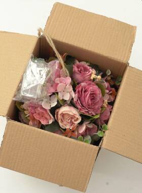 新品跨境仿绣球牡AL643412球婚庆室内丹外装饰商影场摄景点花假花