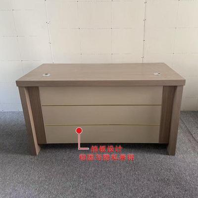 办公桌老板桌单简约现台办公室桌椅组无品牌/合大班人电经脑办公