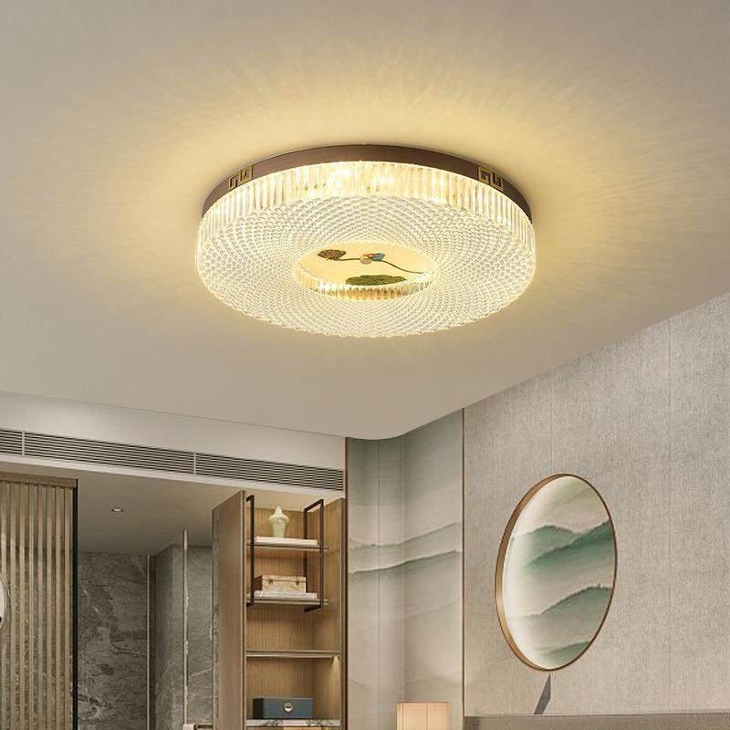 新中式主卧简灯家用气卧室大灯LED吸顶灯现YSL6215代约餐厅书房茶,家装灯饰光源,客厅吸顶灯,淘宝优惠券,粉丝福利购,淘宝优惠卷