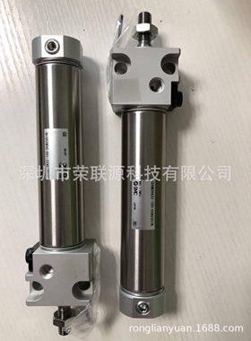 SMC不锈钢气缸CDJ5B32X25X50X75X100X125X150X200X250X300