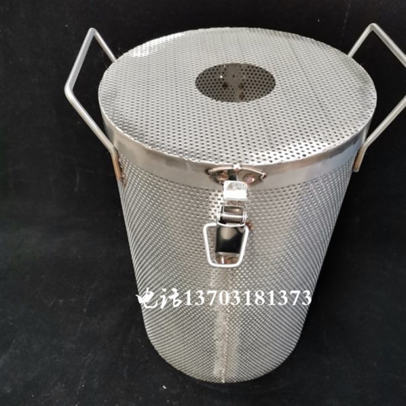 316不锈钢水泵过滤网罩潜水泵防C护网304不锈钢滚筒压榨机过滤桶