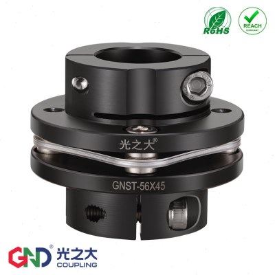 光之大GNST45号钢台阶式精密电机单膜片键槽弹性法兰联轴器高速,五金/工具,联轴器,淘宝优惠券,粉丝福利购,淘宝优惠卷