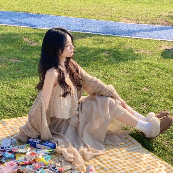 野餐垫防潮垫加厚帆布户外草地露营防水便携春游折叠垫子野炊地垫