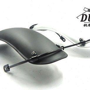 龙嘉V咖前挡泥板改装 龙嘉250加高款分体前挡泥板改装挡水板挡泥