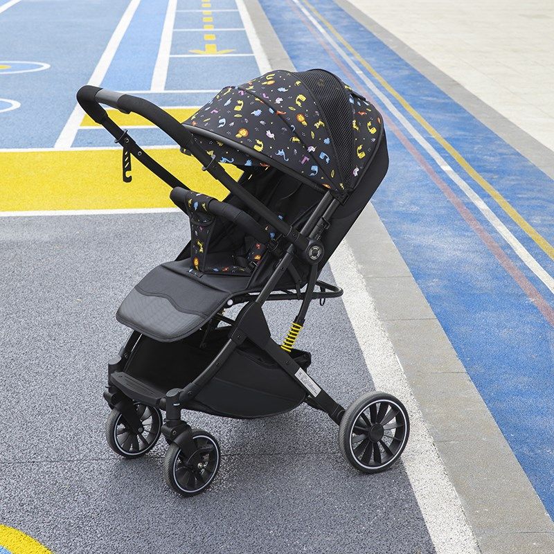 贝舒驰双向轻便婴儿手推车可坐可躺宝宝旅行遛娃折叠新生儿童推车