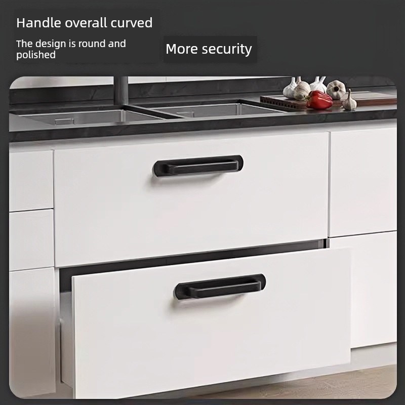 推拉门把手免打孔玻璃门拉手阳台移门橱柜衣柜门手柄抽屉把手自粘