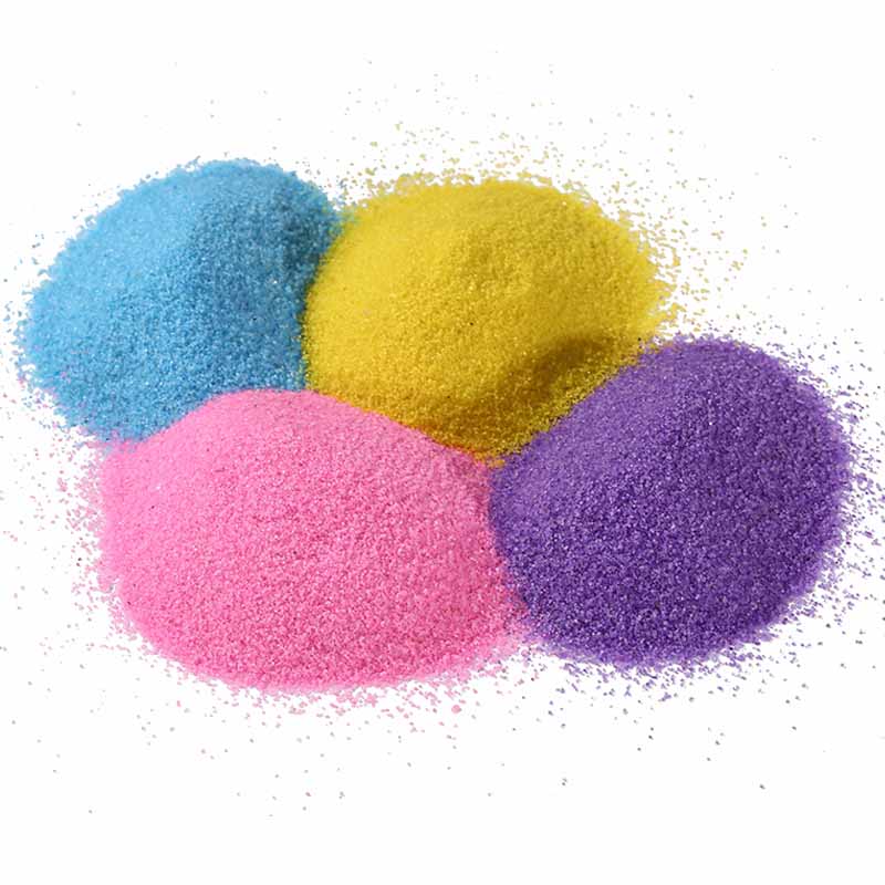 彩沙细沙奠基彩砂粉色儿童沙画沙池婚庆典装饰沙漏彩色沙子石英砂