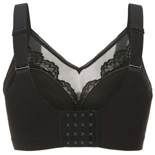 伊兹芬大胸内衣全罩杯不跑杯抹胸式防走光加大码胖MM文胸聚拢薄款