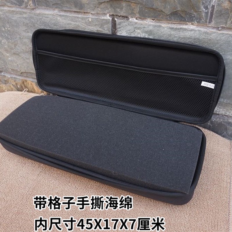 手提硬壳工具包万用表仪器大号抗压防水便携男海绵长款多功能袋