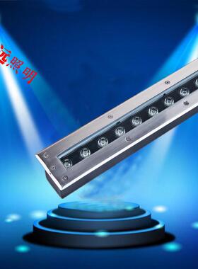 长方形LED地埋灯12W15W18W24W36W条形埋地灯台阶灯广场公园地灯