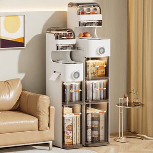 18cm夹缝收纳柜窄缝缝隙柜卫生间浴室厨房客厅抽屉式储物柜置物架