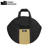 户外露营烤盘收纳包卡式 炉炒锅煎盘烤肉锅防撞收纳袋子防水保护层