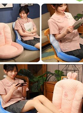 夏垫季冰丝坐垫屁椅靠背垫一体子办公室久坐透气座椅垫F97SMM79靠