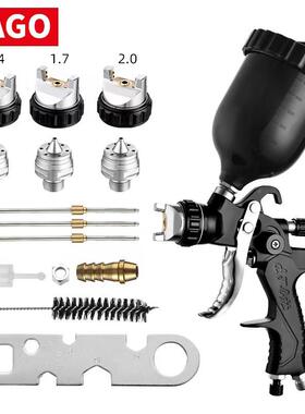 径上壶式2008喷TJZ枪1.漆4口H1.7VLP汽车面漆油漆喷枪2.0高雾化喷