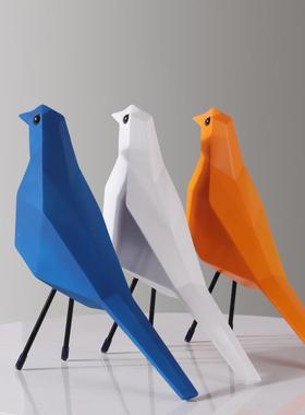 工北欧ins个性小CYXN-001鸟风创意摆件摆客厅设办公室家居树脂艺