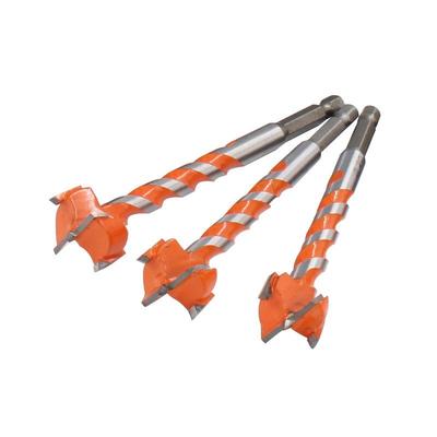 加长螺纹工开孔器套装合金木钻头六FYH角柄批风开孔器锁木门门钻