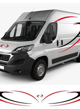 适用于依维4柯IVECO身Dily引650擎盖车贴车贴纸改装车贴Aa93