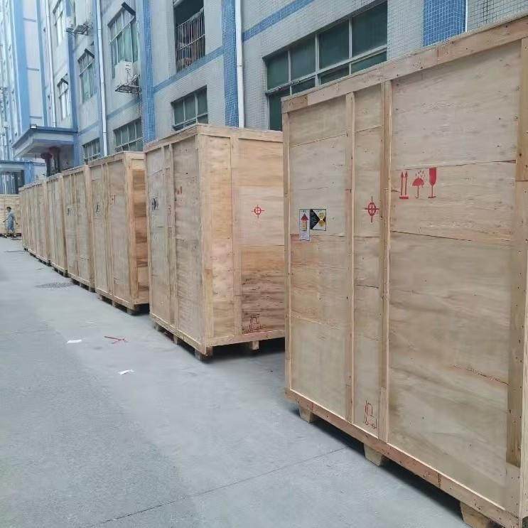 制出口大型熏蒸实木免检卡板箱周转箱卡扣框架定木012定制流包物