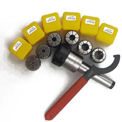 R8-ER32-6pcsR8夹头系列弹英制铣英刀柄ER32制弹性夹头英制簧筒夹