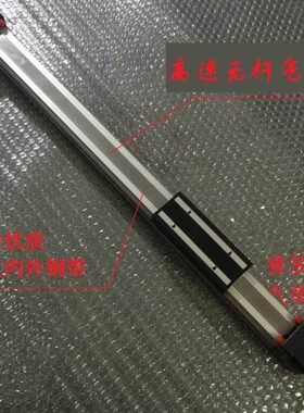 优质国产无杆气缸BS-OSP-P25-00000-01400 行程1400 总长1600