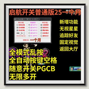 AU劲舞团辅助启航开关普通版P点加宽连P乱按全自动追踪返大厅月卡