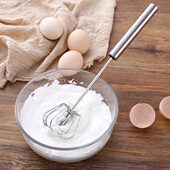 蛋清打发神器304不锈钢家用半自动打蛋器小型和面迷你奶油搅拌棒