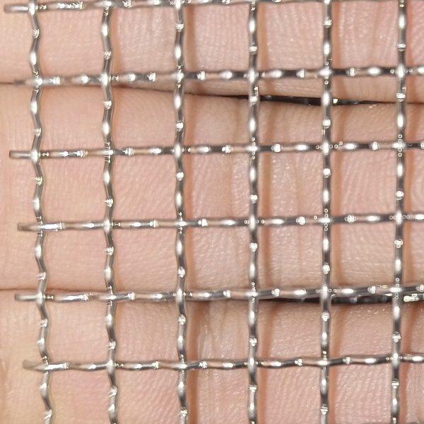 201不锈钢筛网轧花网加粗钢丝网工业编织过滤网防锈金属铁丝围网