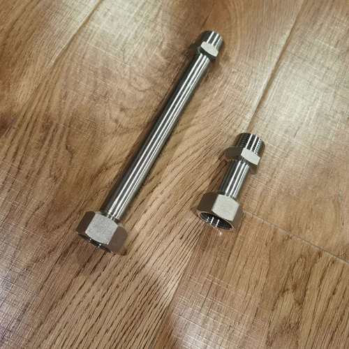 不锈钢水表稳流段分内牙外牙加长管，厂家生产#可定制