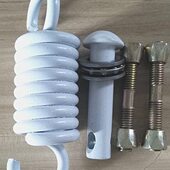 吊篮配件吊椅插销弹簧挂钩摇篮吊钩销子轴承鸟巢螺丝扣子加长吊链