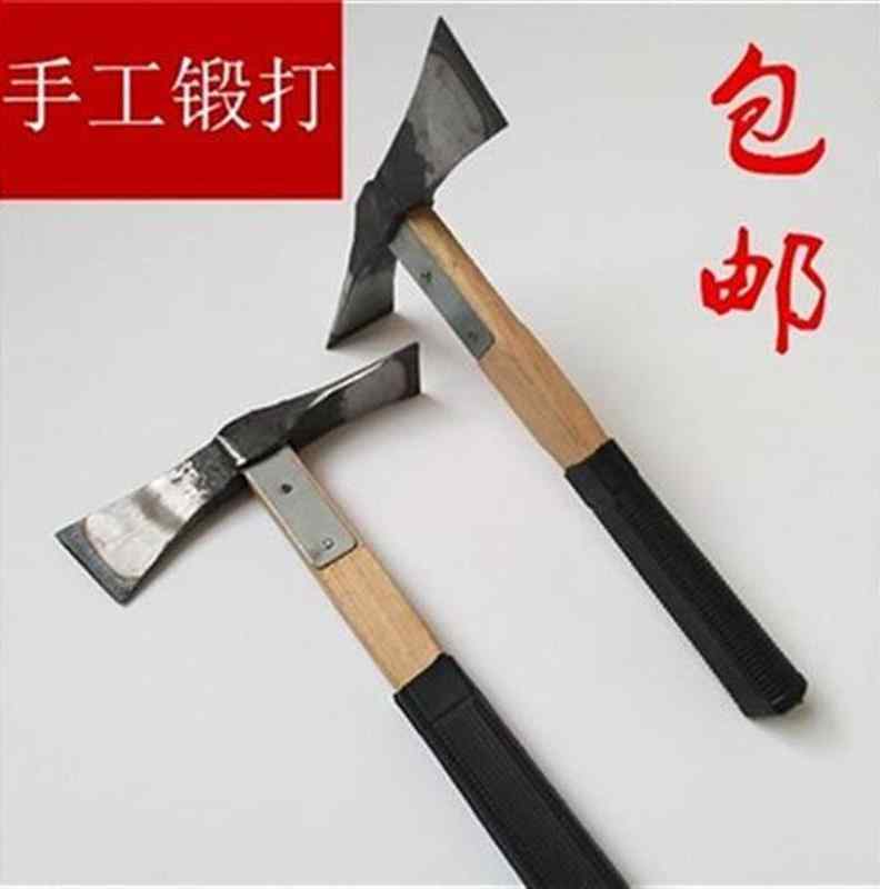 志扁洋镐 户外钢镐十字镐t挖笋工具园艺H锄O镐头镐T斧洋镐钢镐双
