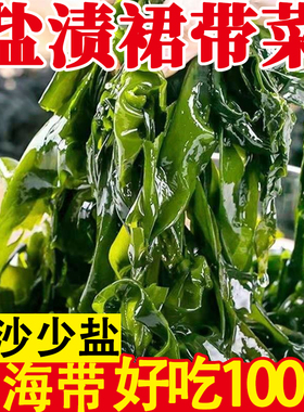 盐渍裙带菜新鲜大连特产海藻群带菜凉拌海草火锅商用非干货批发