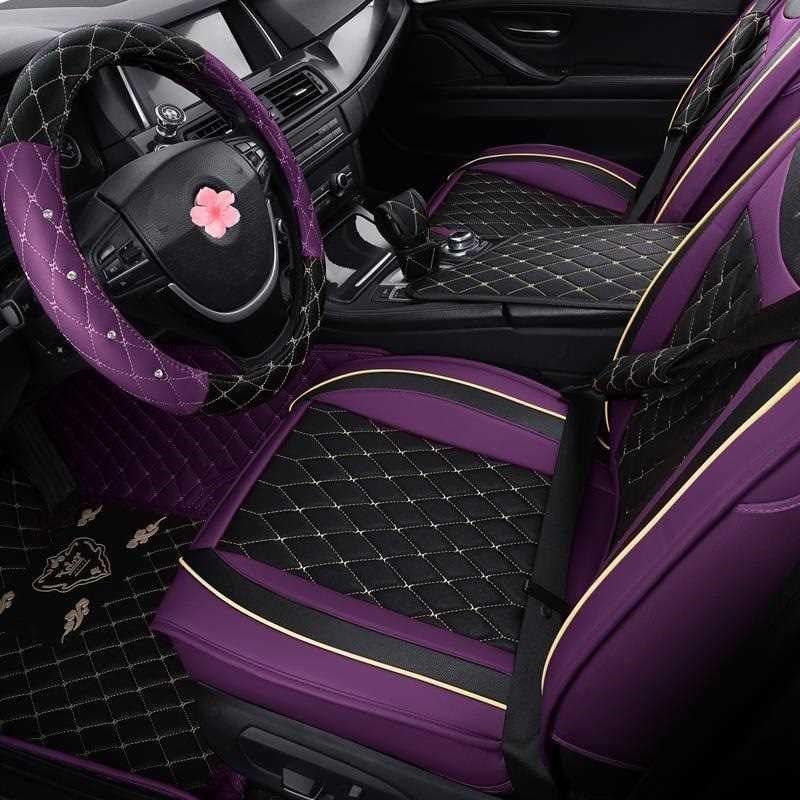 汽车坐垫皮革女士时尚女神款网款网红座垫可爱四季全包粉色座椅套,汽车用品/电子/清洗/改装,通用座套/座垫,淘宝优惠券,粉丝福利购,淘宝优惠卷