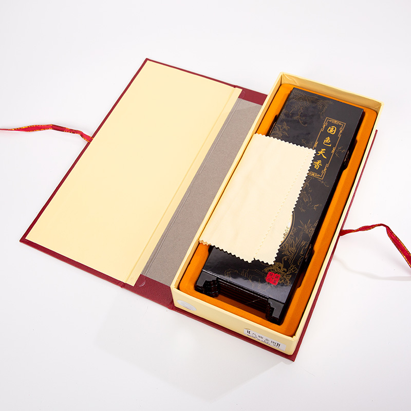 中国风迷你漆器小屏风摆件新中式装饰特色手工艺品出国送老外礼品