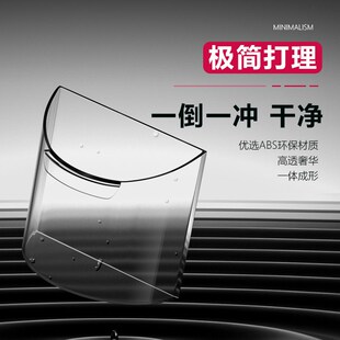 车载垃圾桶汽车内用侧门挂式储物盒车用座椅后背高级感置物收纳桶