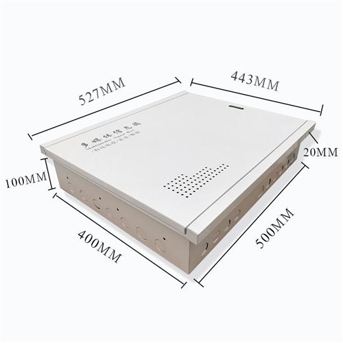 多媒体集线箱e弱电箱家用暗装信息箱装饰网络箱布线箱500 400