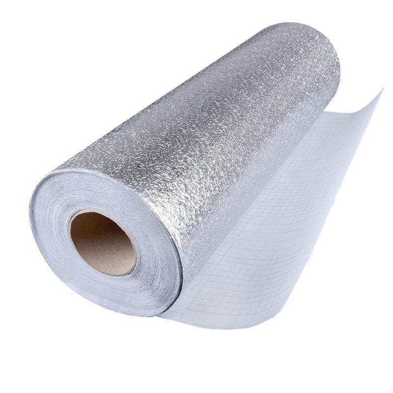 橱柜里的贴纸墙纸防水防潮防霉可擦洗贴厨房的防油耐X高温内贴铺