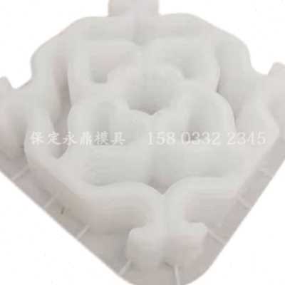 水泥中式围墙花窗塑料模具预制仿古花格窗模型墙头空心砖窗花摸具