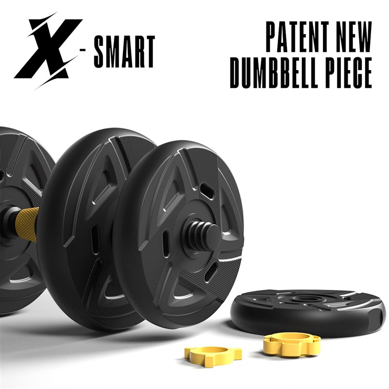 家用健身房用环保哑铃运动男女成人J可调节拆卸健身器材用品