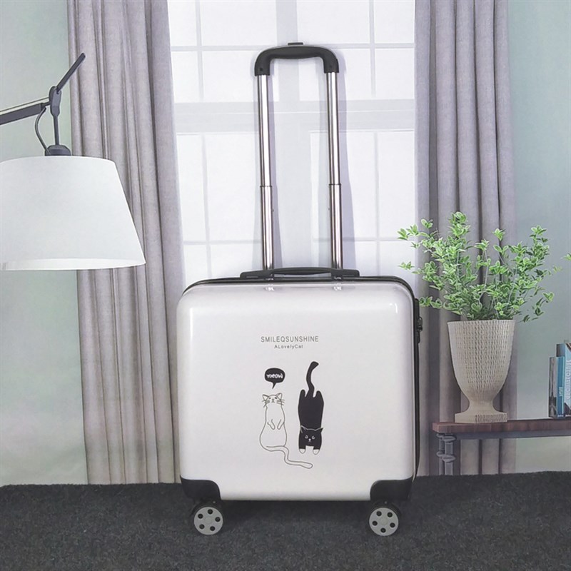 迷你旅行登机18寸行李箱女男小拉杆20寸短途O皮箱子包轻便小型密