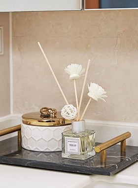 香薰摆件客厅花瓶干花散香器卧室室内厕J所卫生间酒柜实用家居饰